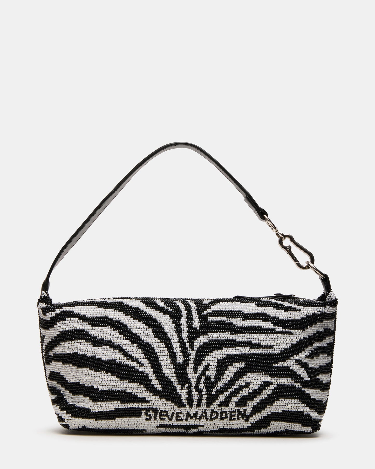 EMERSYN BEADED BAG ZEBRA