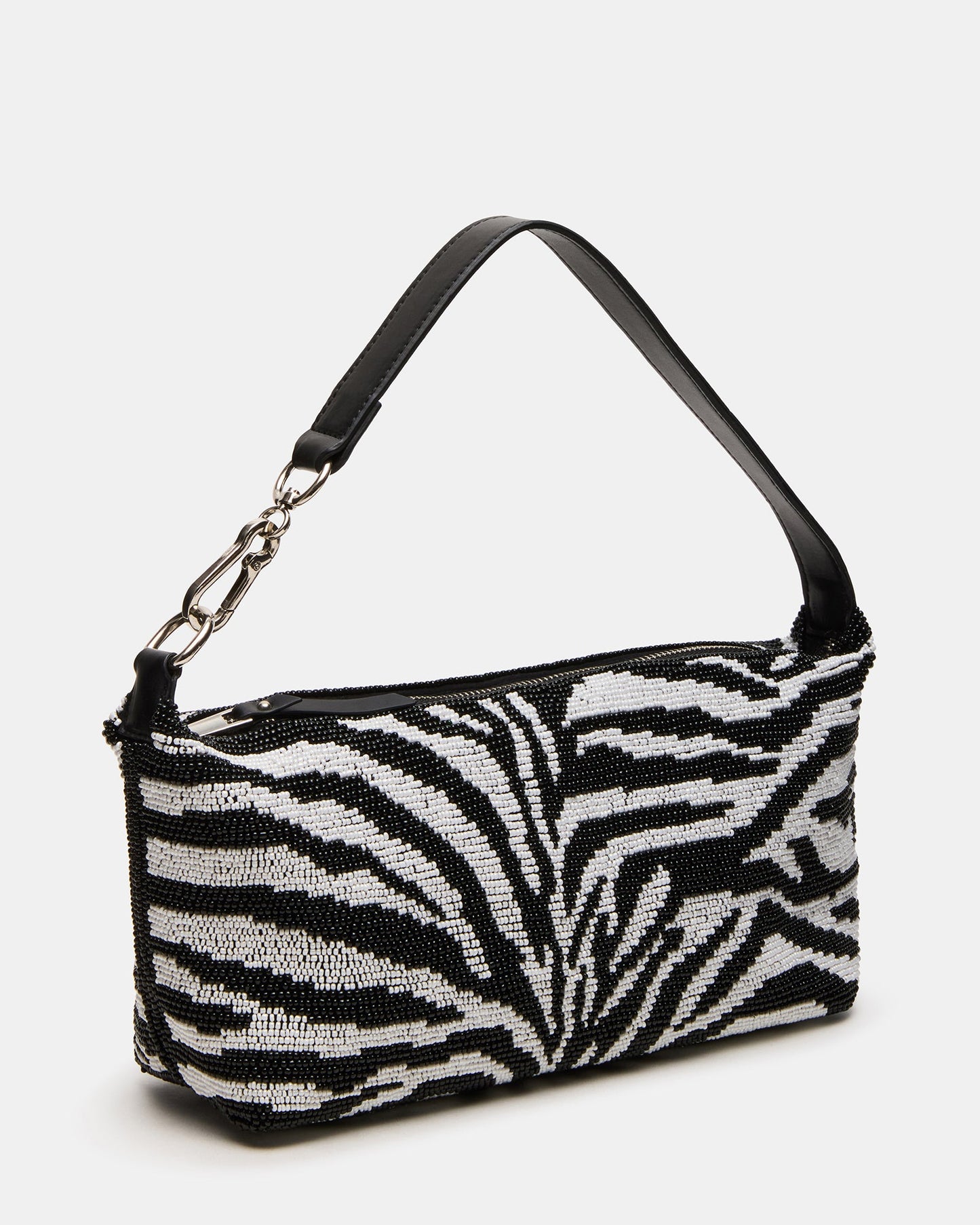 EMERSYN BEADED BAG ZEBRA