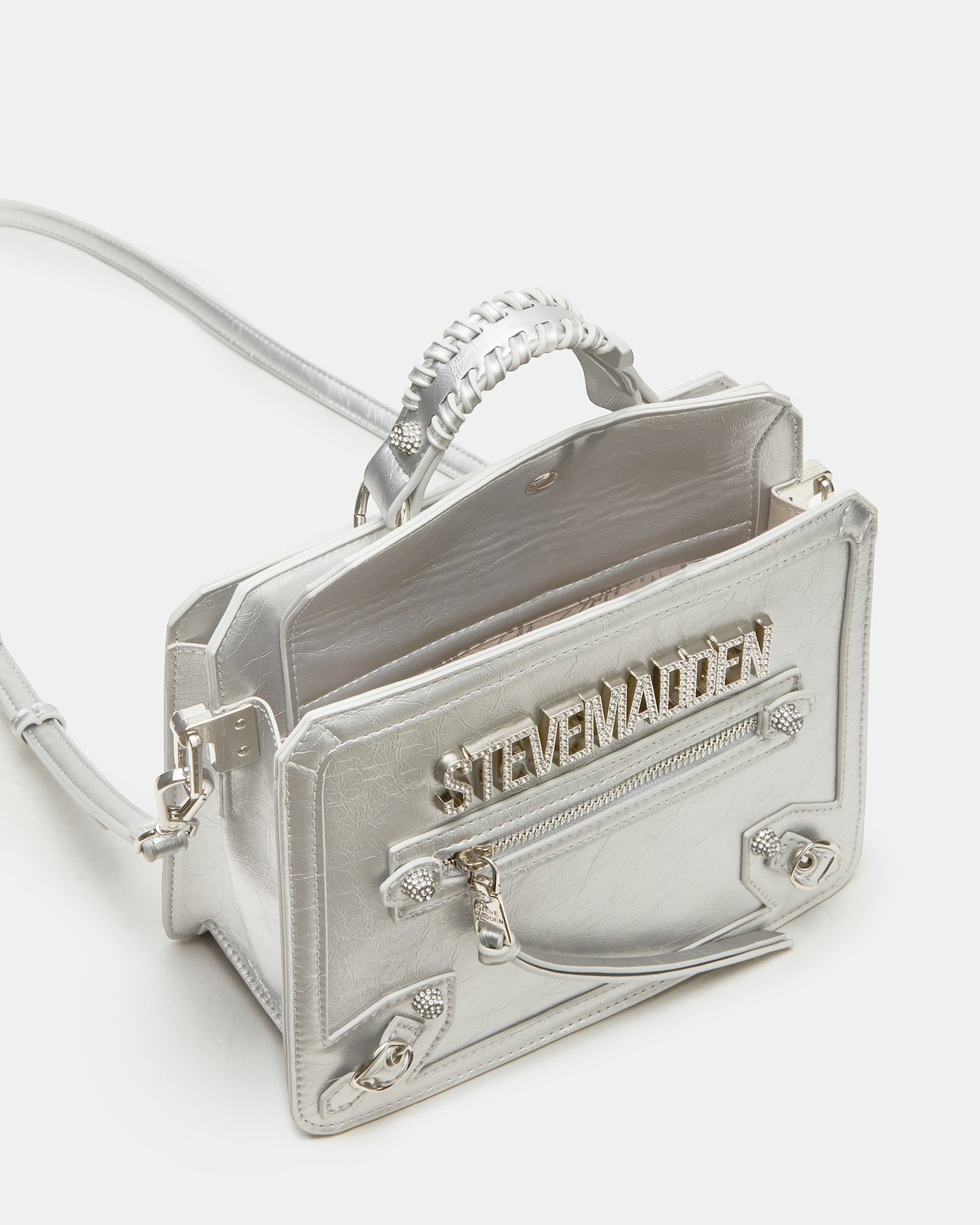 EVELYN CHARMS BAG SILVER