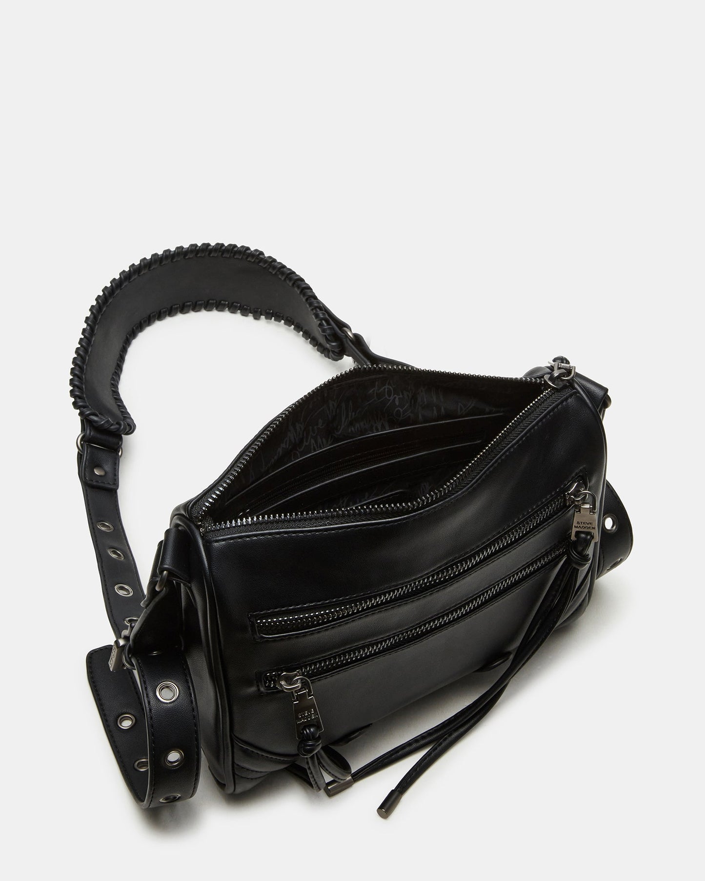 RIGBY BAG BLACK DISTRESSED