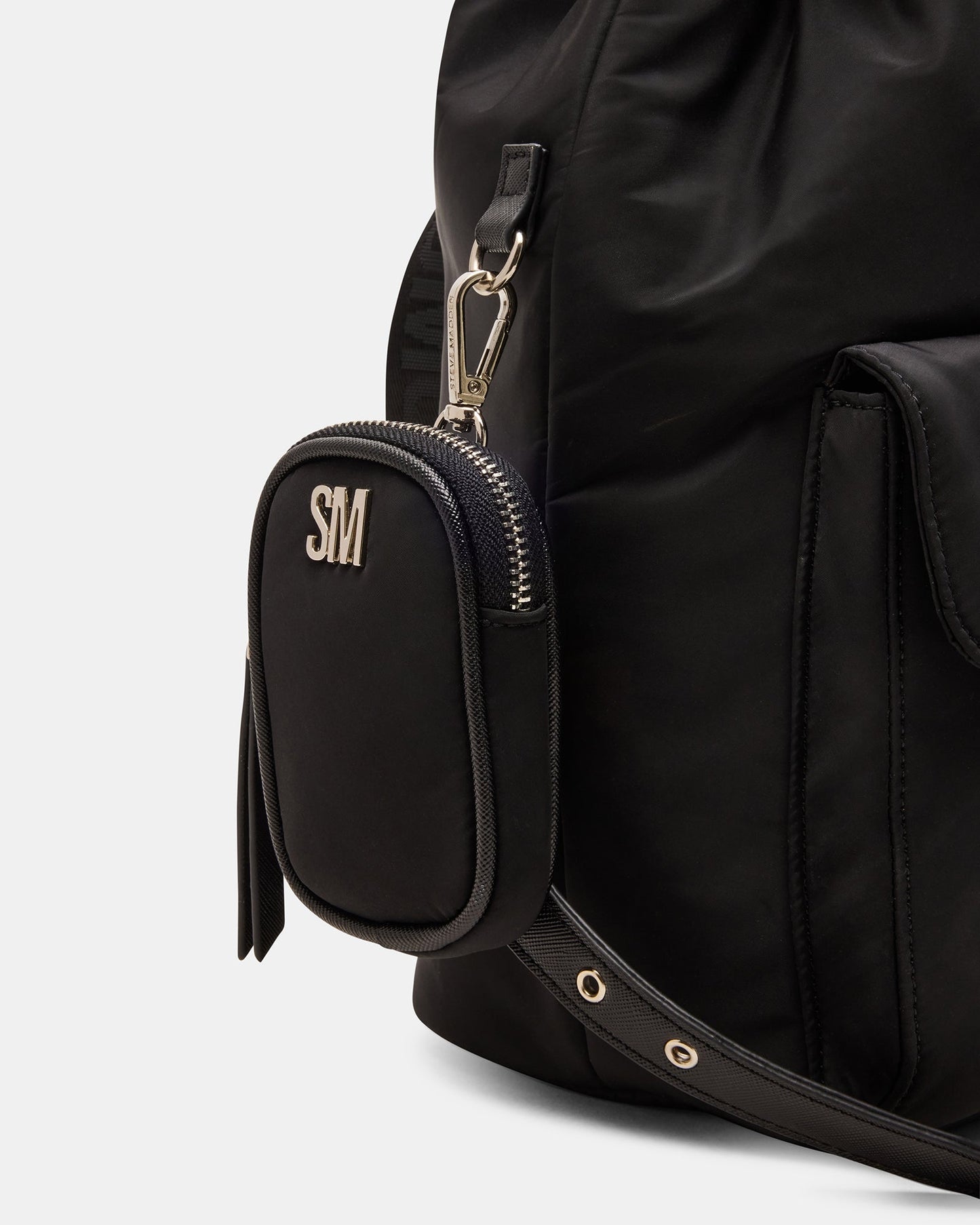 ROLO NYLON BAG BLACK