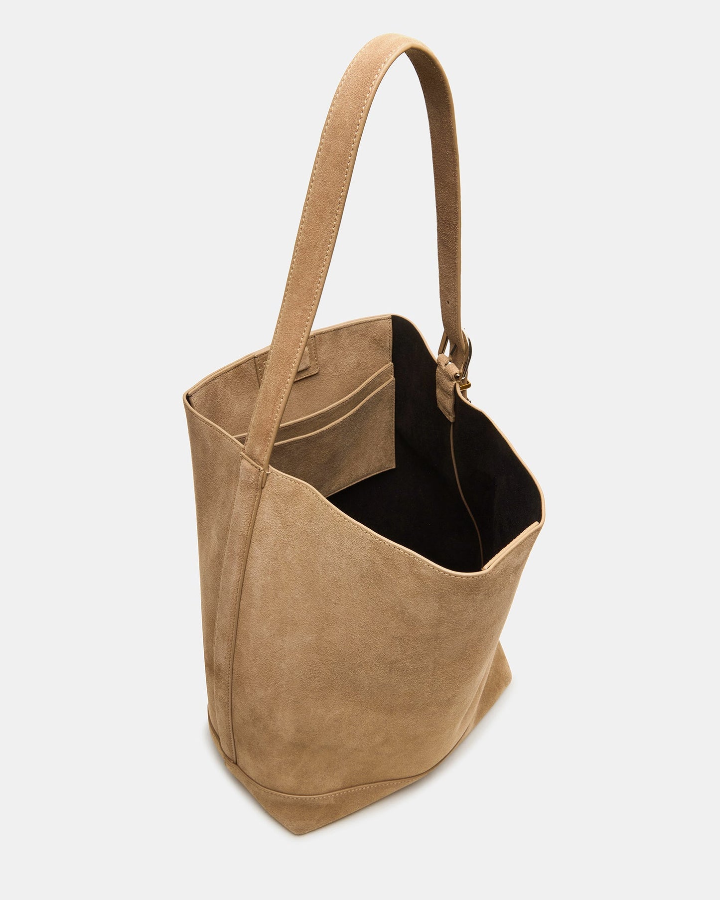TAYLR BAG TAUPE SUEDE