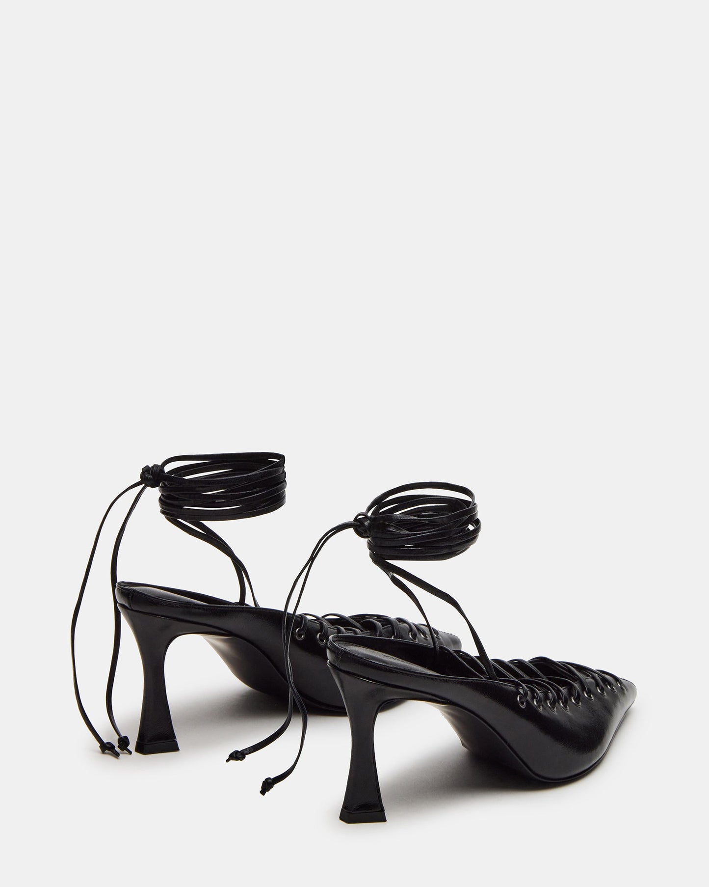 LACELLE BLACK LEATHER