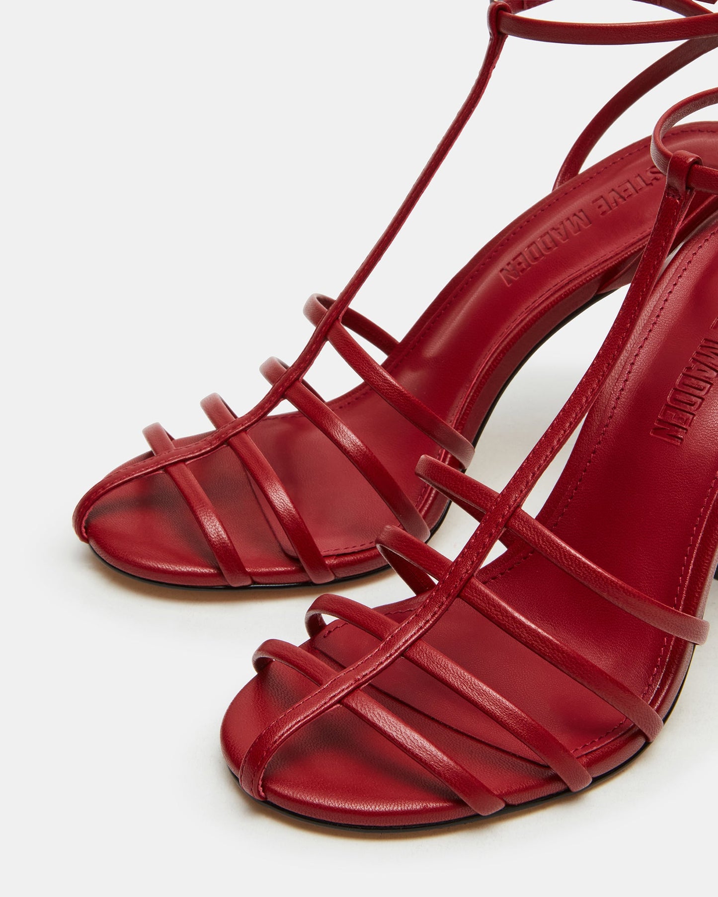 TILDAH RED LEATHER