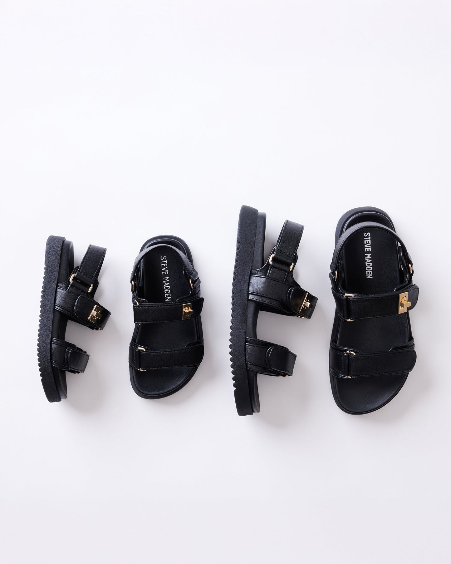 KIDS' AND TODDLERS' MONA BLACK SANDAL BUNDLE