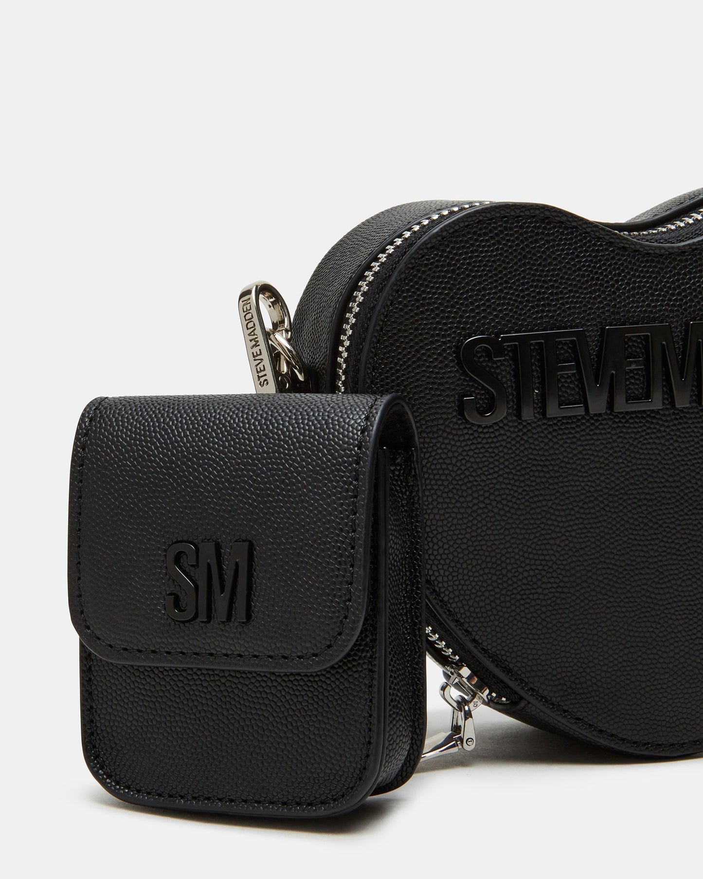 HEART CROSSBODY BLACK