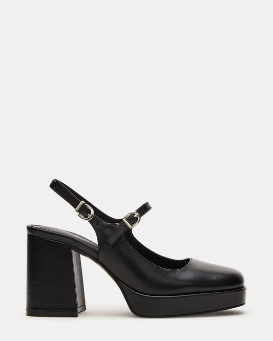 MITRIA BLACK LEATHER
