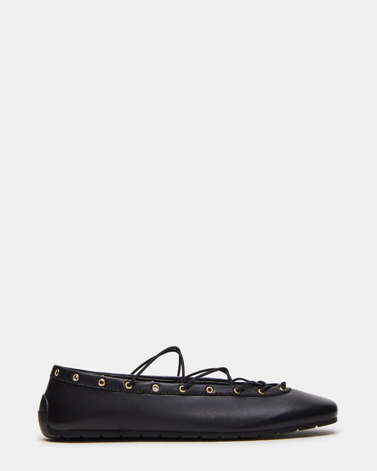 POINTE BLACK LEATHER